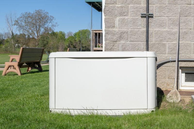 Generator Control Panel Display