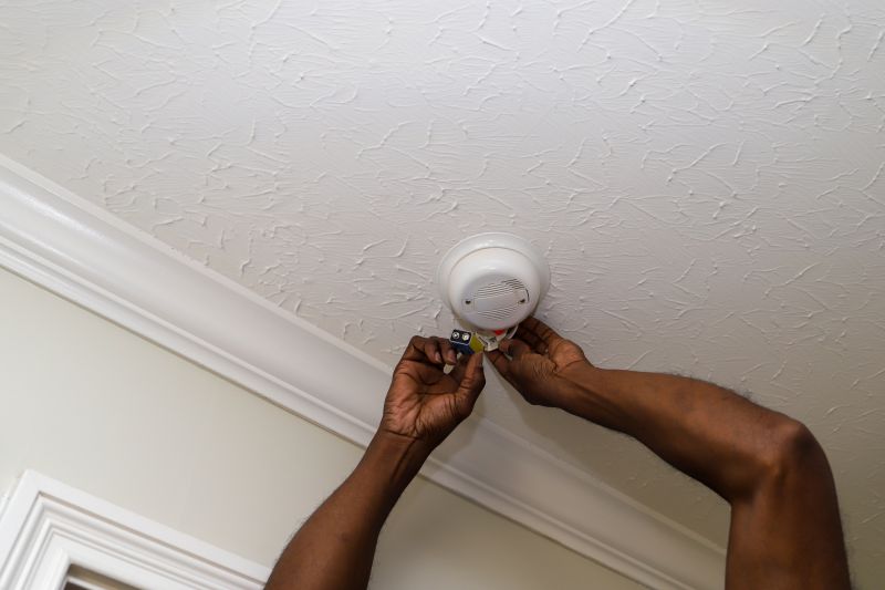 Repaired Smoke Detector